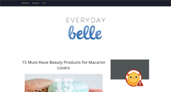 Desktop Screenshot of everydaybelle.com
